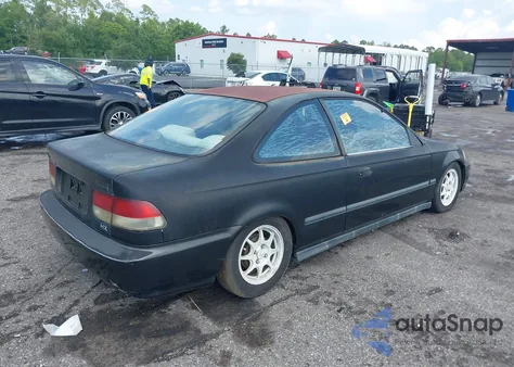 1997 Honda Civic Hx z USA, uszkodzony, nr VIN 1HGEJ7123VL021136